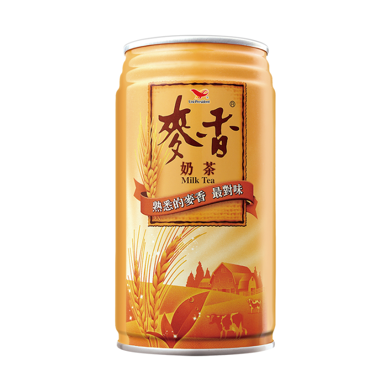 【統一】麥香奶茶 - 易開罐（340ml × 24 入 / 箱）