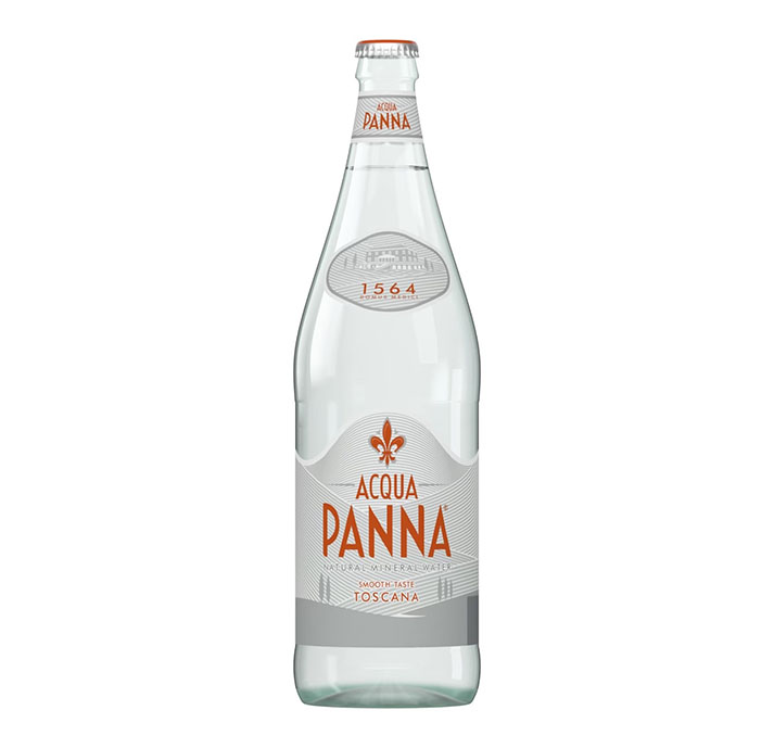 【普娜】天然礦泉水玻璃瓶（1000ml × 12 入 / 箱）