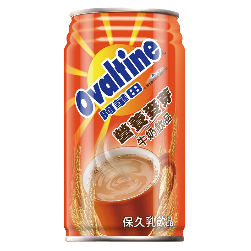 【阿華田】營養麥芽牛奶飲品（340ml × 24 入 / 箱）