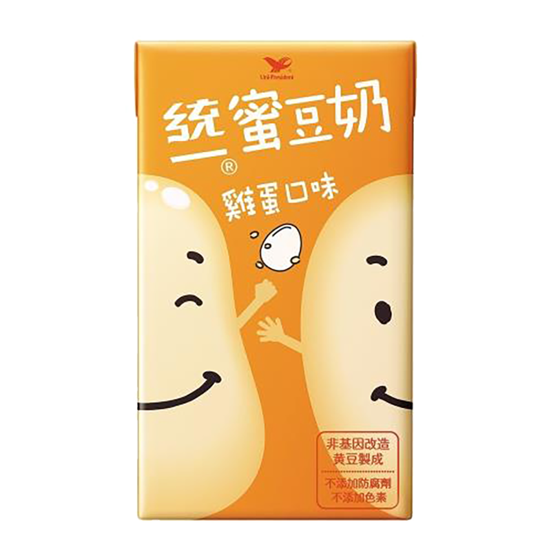 【統一】蜜豆奶 - 雞蛋口味（250ml × 24 入 / 箱）