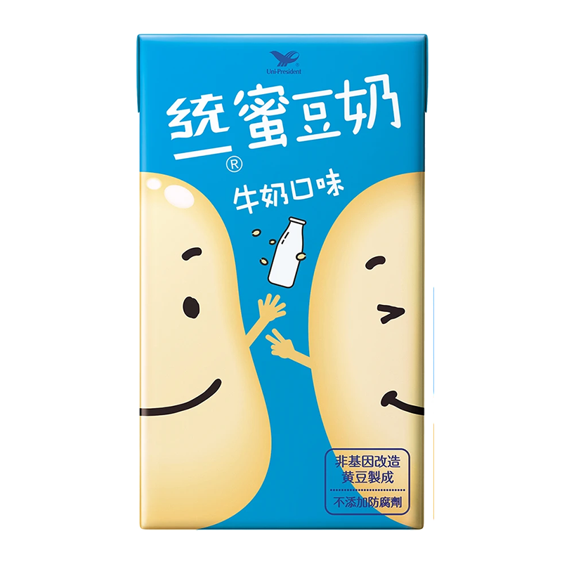 【統一】蜜豆奶 - 牛奶口味（250ml × 24 入 / 箱）