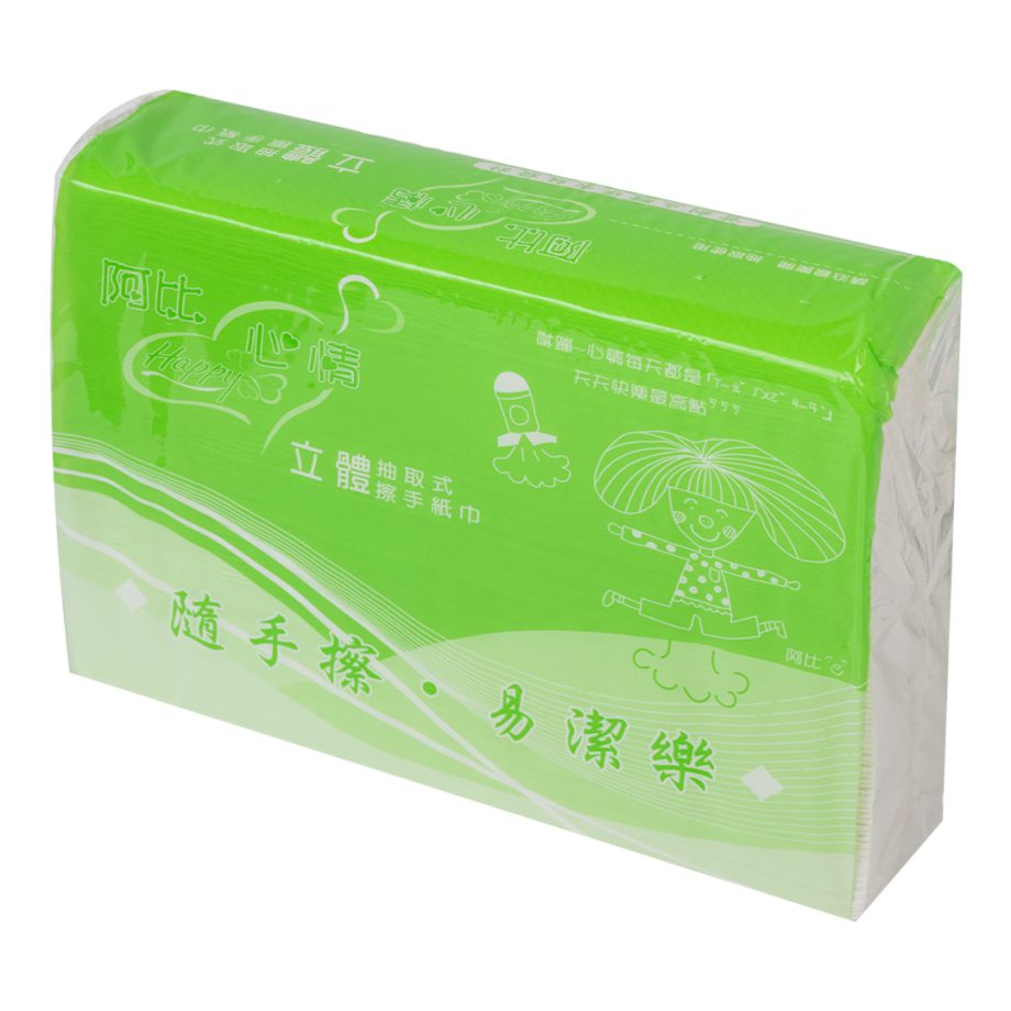 【阿比】抽取式擦手紙（200 抽 × 20 包 / 箱）