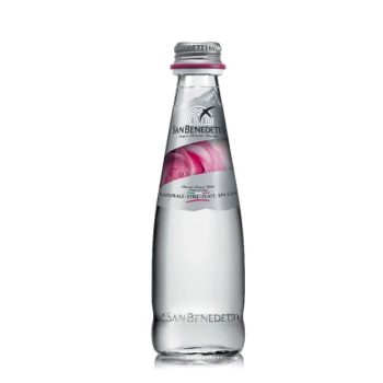 【San Benedetto 聖碧濤】天然礦泉水玻璃瓶（250ml × 24 入 / 箱）