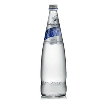 【San Benedetto 聖碧濤】氣泡礦泉水玻璃瓶（1000ml × 12 入 / 箱）