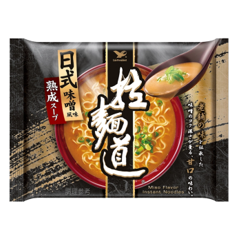 【拉麵道】日式味噌風味 - 袋麵（24 入 / 箱）