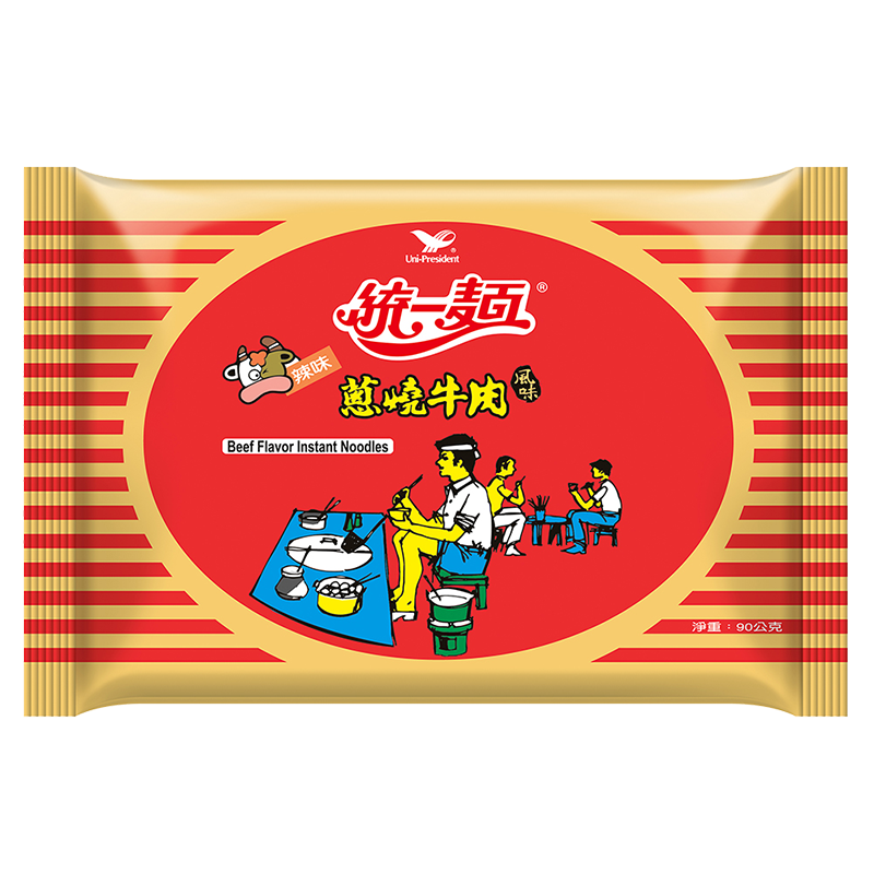 【統一】蔥燒牛肉風味 - 袋裝（30 入 / 箱）