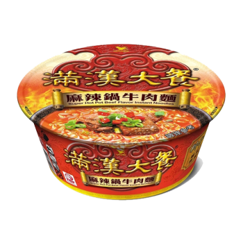 【滿漢大餐】麻辣鍋牛肉麵 - 碗裝（6 碗 / 箱）
