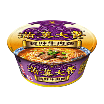 【滿漢大餐】珍味牛肉麵 - 碗裝（6 碗 / 箱）