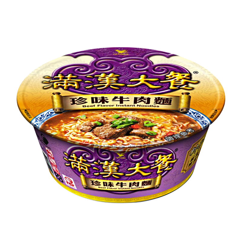 【滿漢大餐】珍味牛肉麵 - 碗裝（6 碗 / 箱）