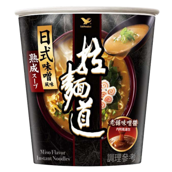 【拉麵道】日式味噌風味 - 杯麵（12 入 / 箱）