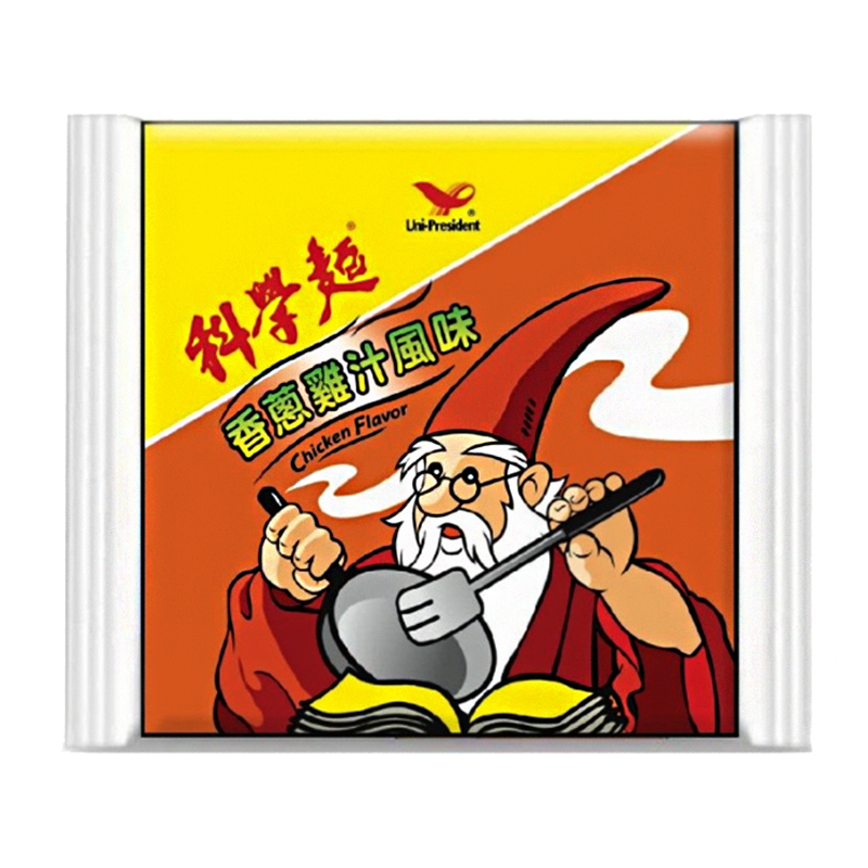 【統一】科學麵 - 香蔥雞汁風味（40 入 / 箱）
