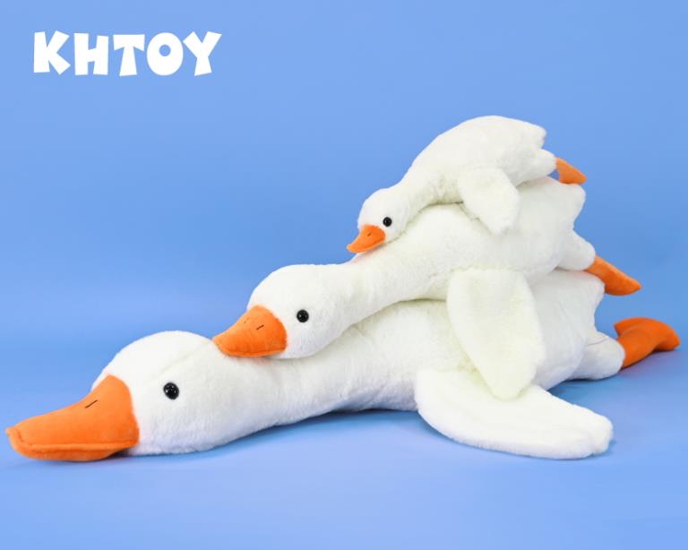 【KHTOY】130cm 趴姿大白鵝